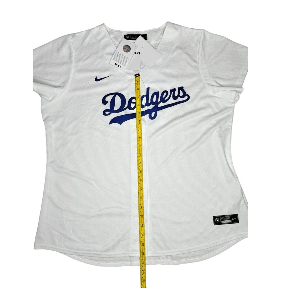 NWT Nike Cody Bellinger White Los Angeles Dodgers  Name Jersey SZ XXL women’s - Picture 5 of 12